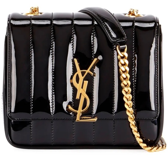 Saint Laurent Vicky in Patent Leather - Picture 6 of 12